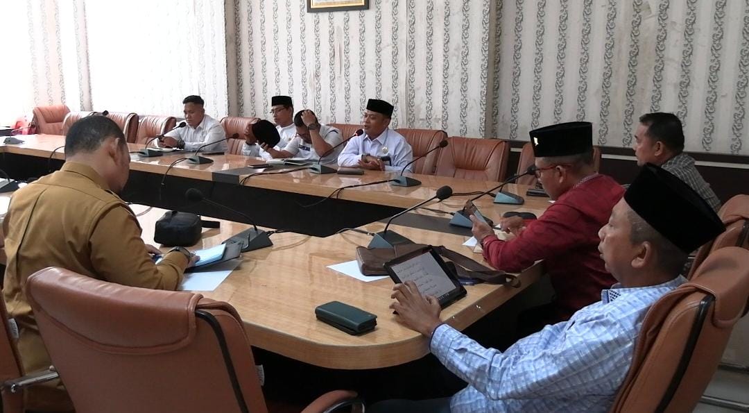 RDP Komisi D DPRD Rohil Bahas Pingkatkan Pelayanan Dengan Fasilitas Baru di Baznas